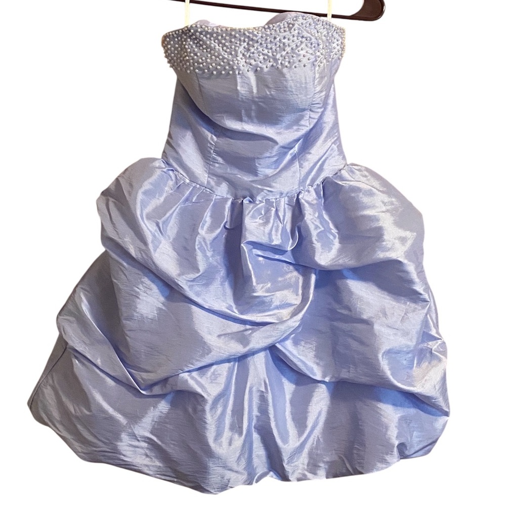 Next Eve Strapless Fancy Dress Lilac Size 0